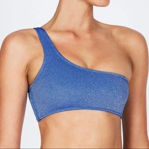 NWOT Marina Sparkle Triangl Top